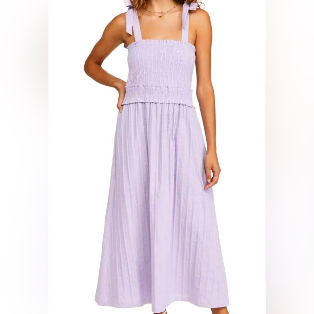 Lost + Wander Angel In Disguised Maxi Dress In Lavender Size Medium
